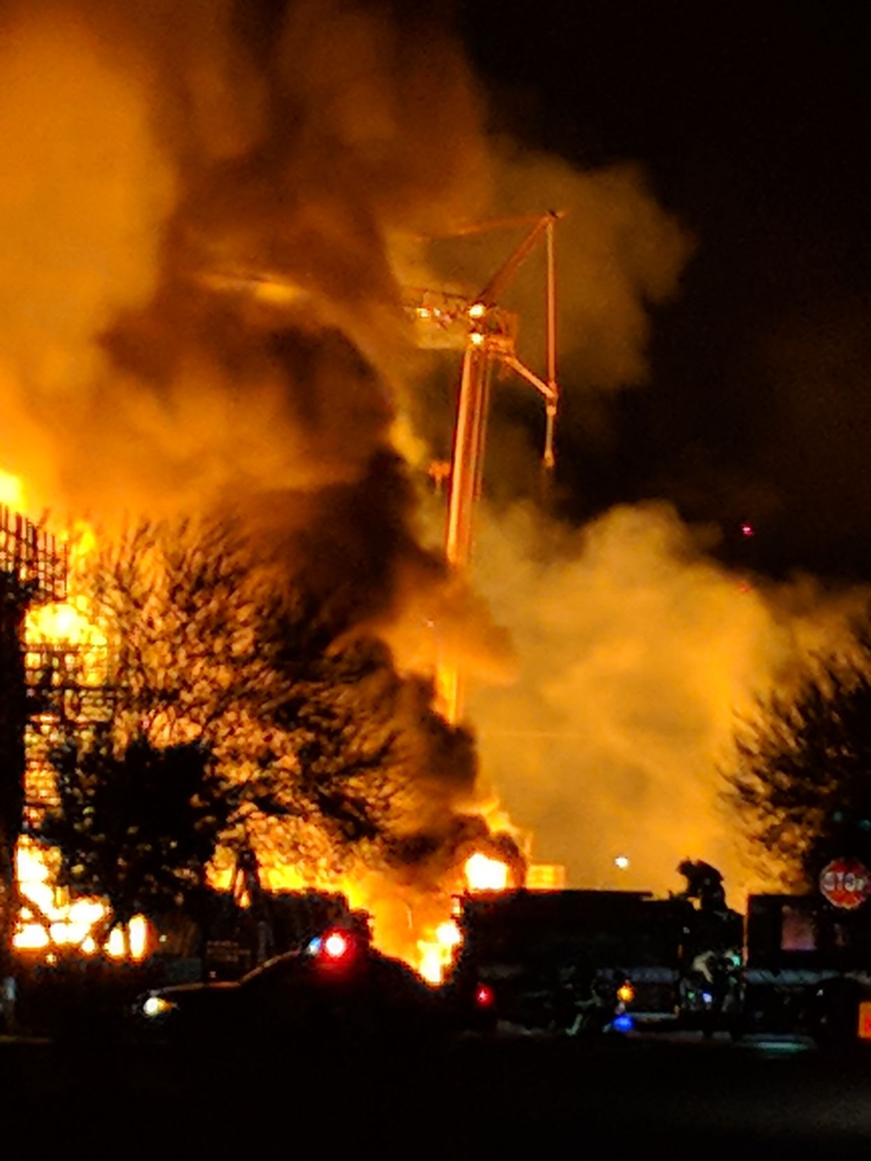 Tyndall fire